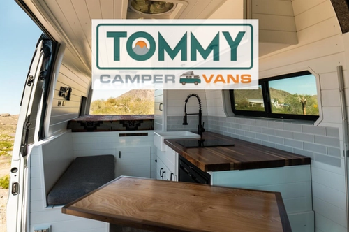 Tommy Camper Vans company logo