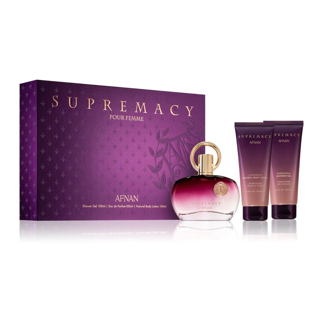 Afnan - Supremacy Pour Femme Purple - Gift Set