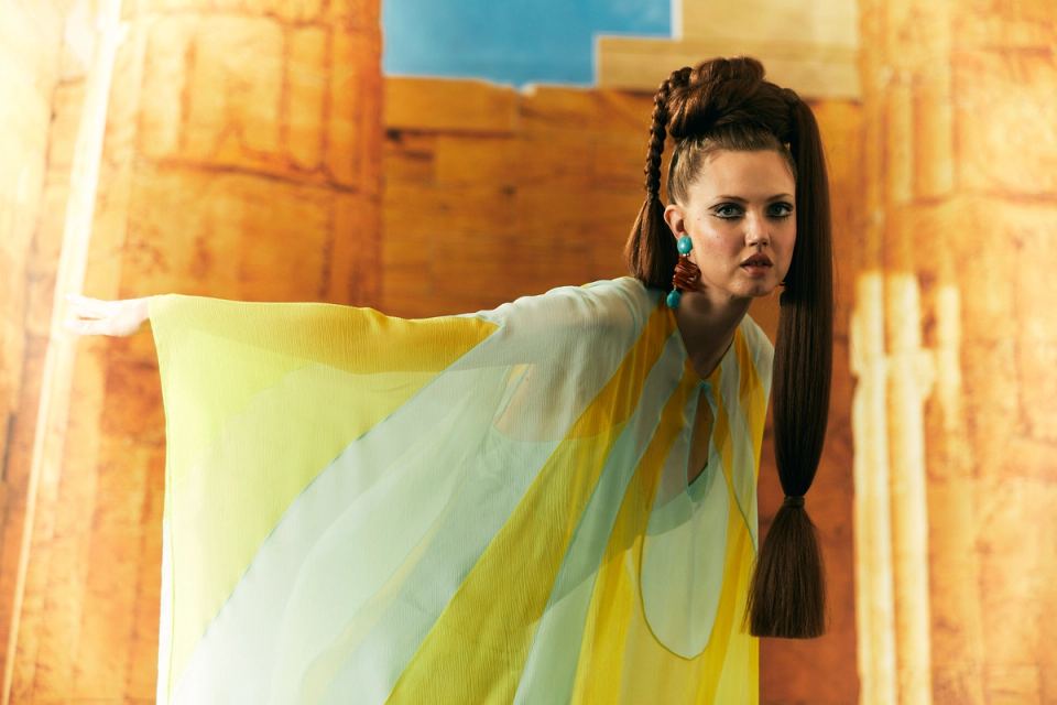Lindsey Wixson for Tallermarmo PREFALL 2025, image 8 of 8