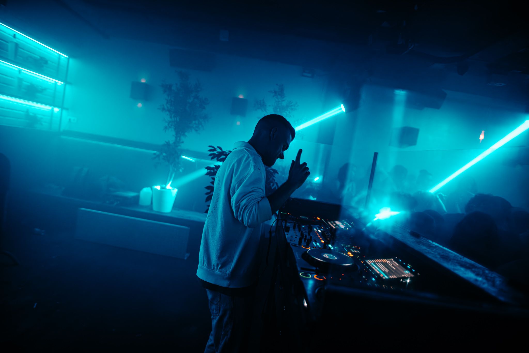 DJ SDNX bij Cliniq Maastricht