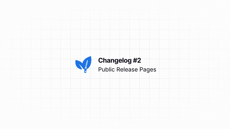 Changelog #2: Public Release Pages & Faster Downloads