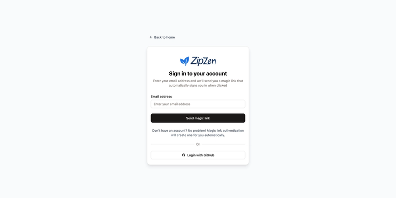 Sign Up Page