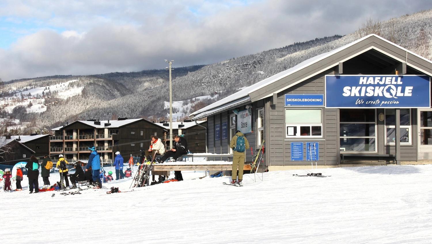 Hafjell ski school near Hafjelltunet.