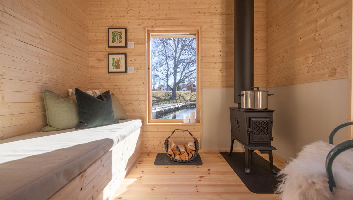 rom på Skogens rom Sauna