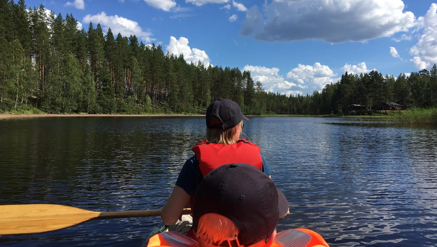 Padling på Kynna