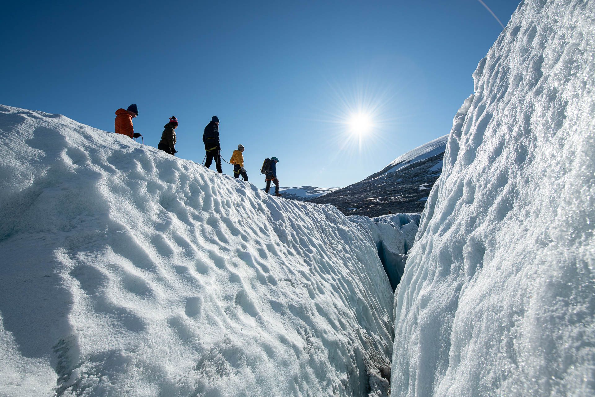 Brevandring & kajakkpadling, Austdalsbreen