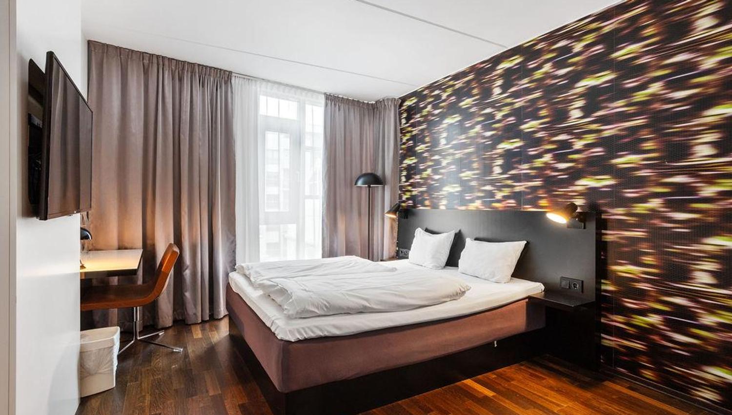 hotellrom, overnatting, union brygge