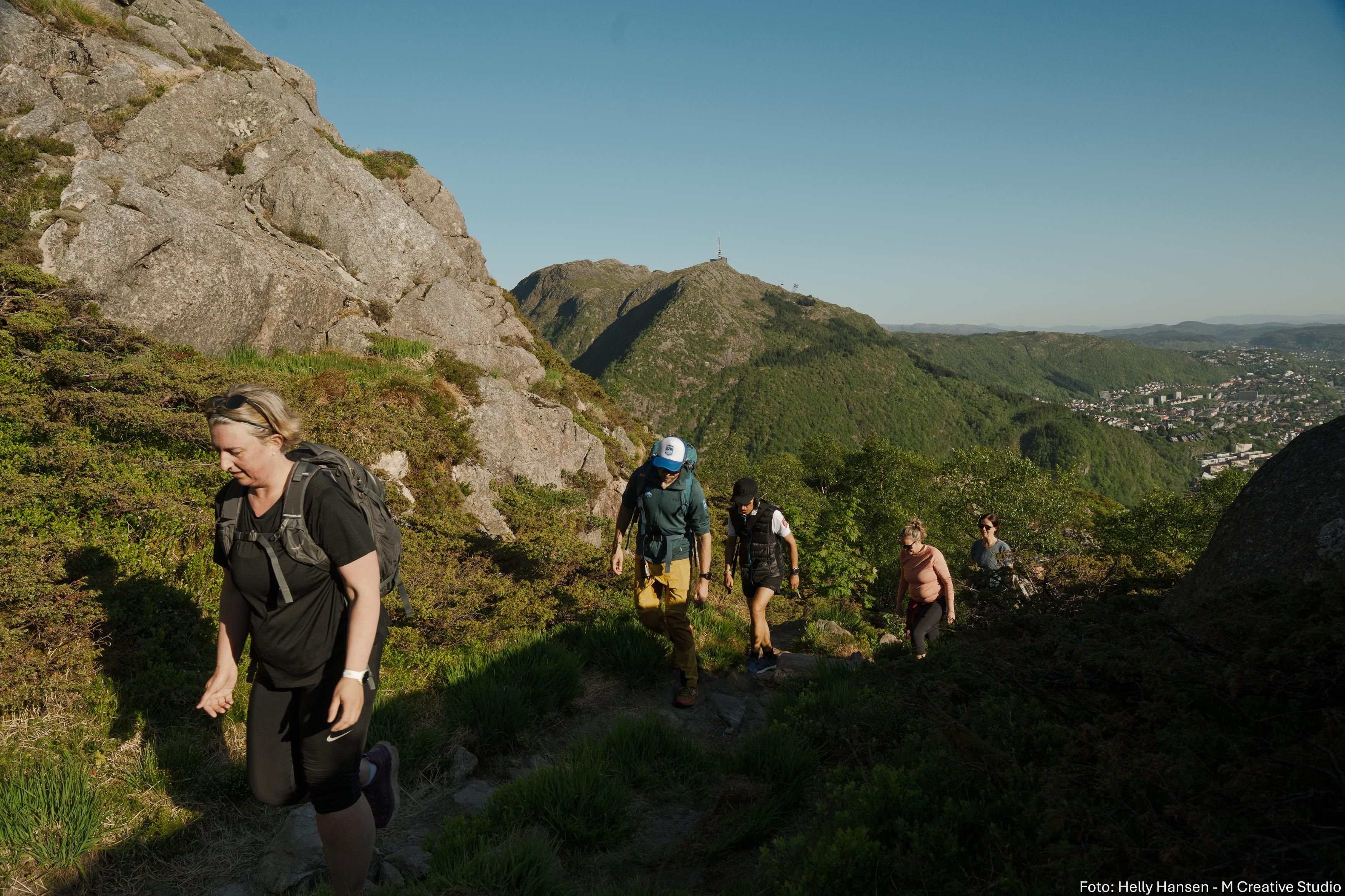 Guidet fjelltur: "On Top of Bergen"