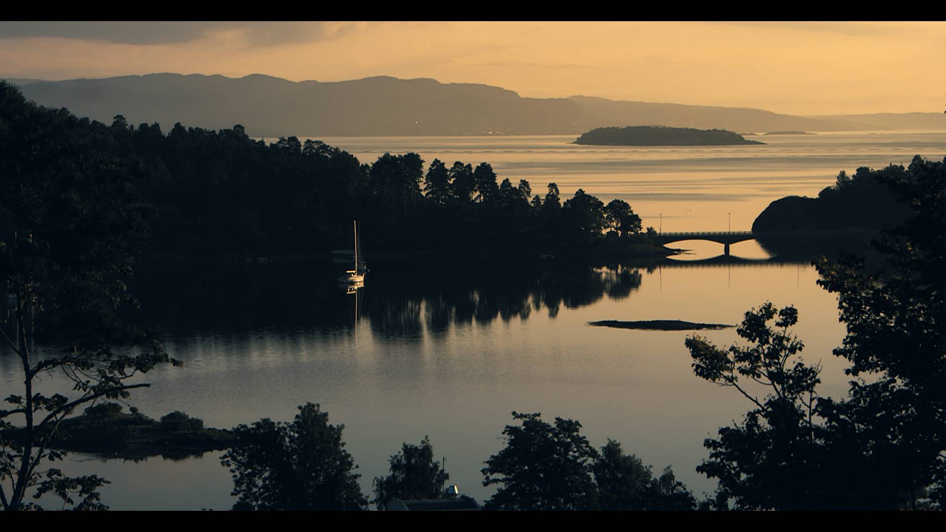 Naturbilde over vannet