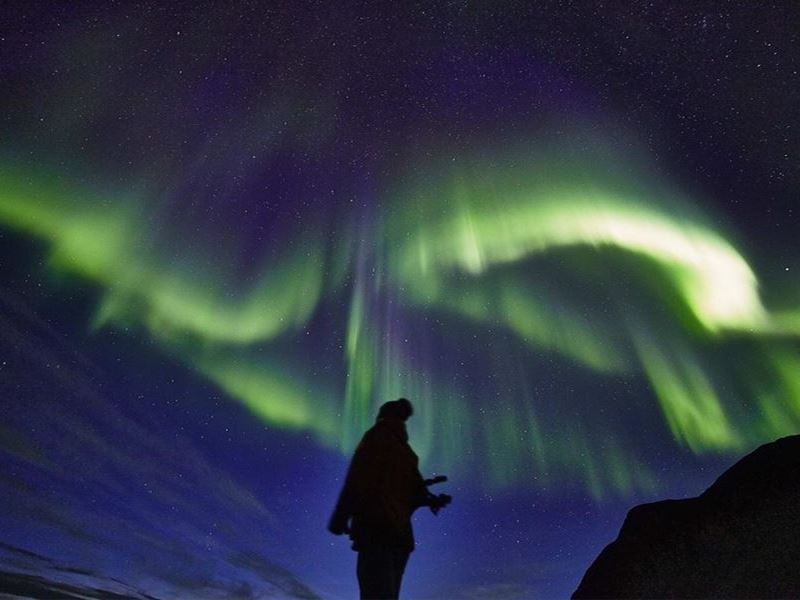 En gjest under nordlyset