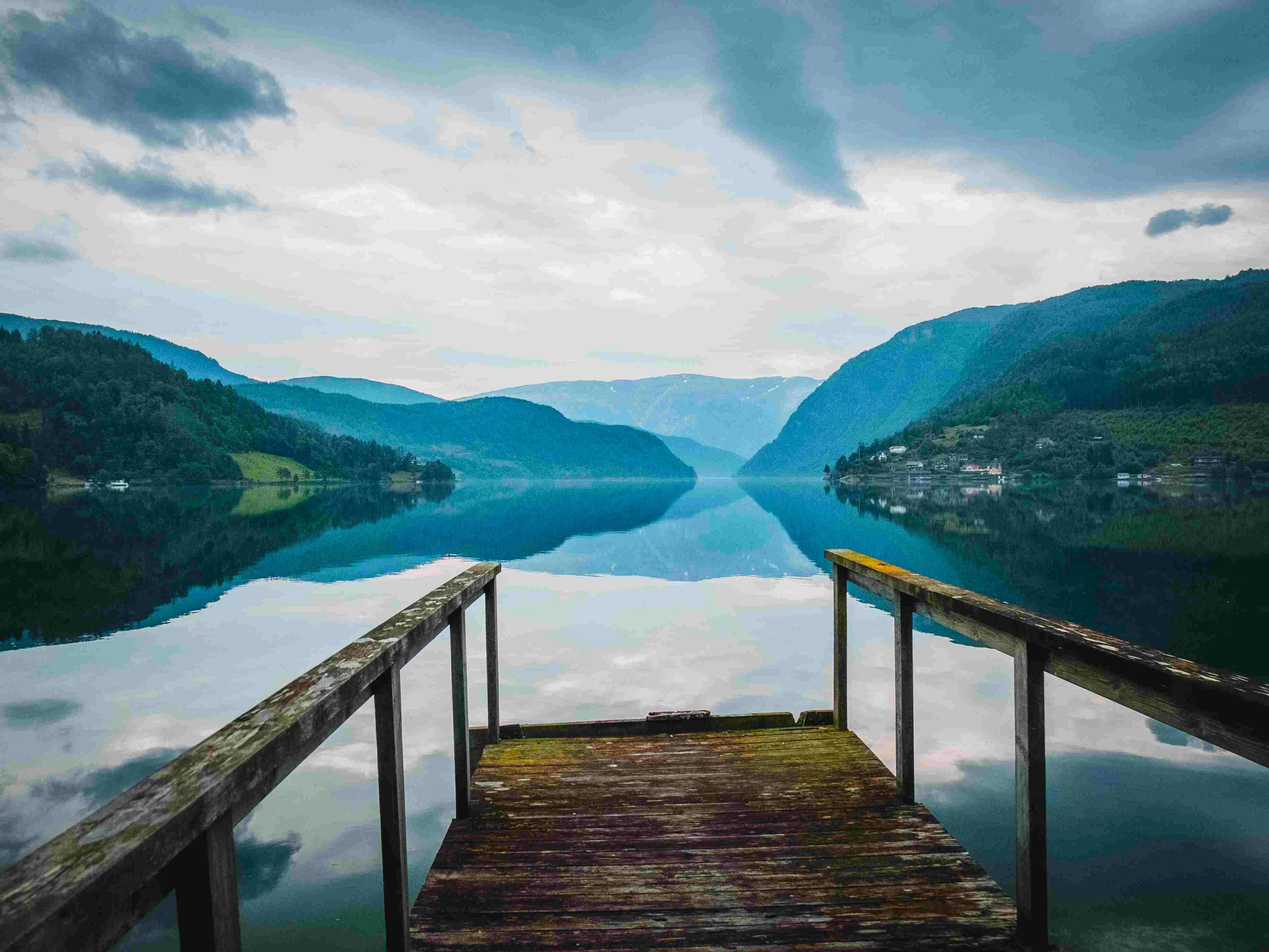 A view of the Hardangerfjord