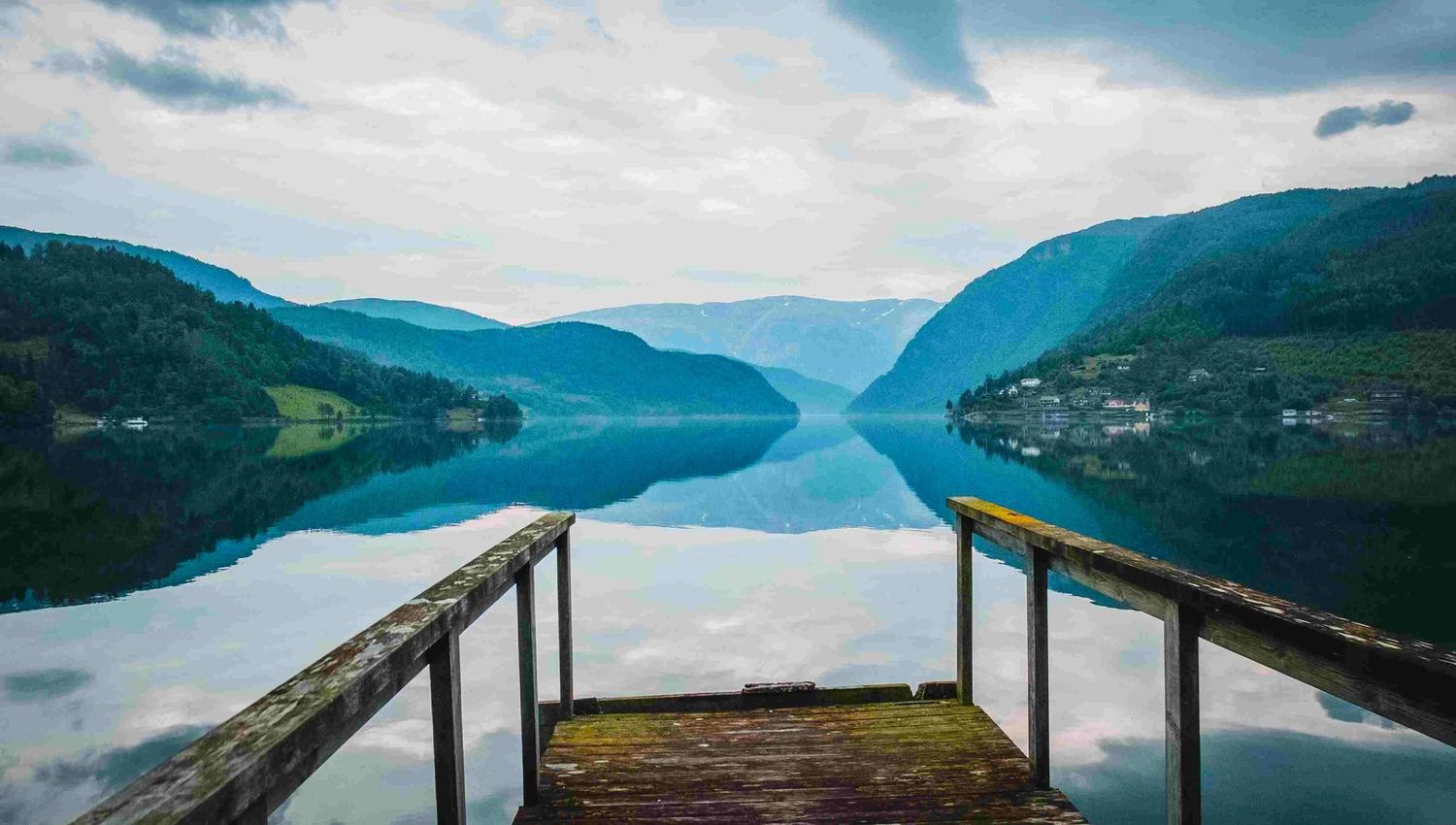 A view of the Hardangerfjord