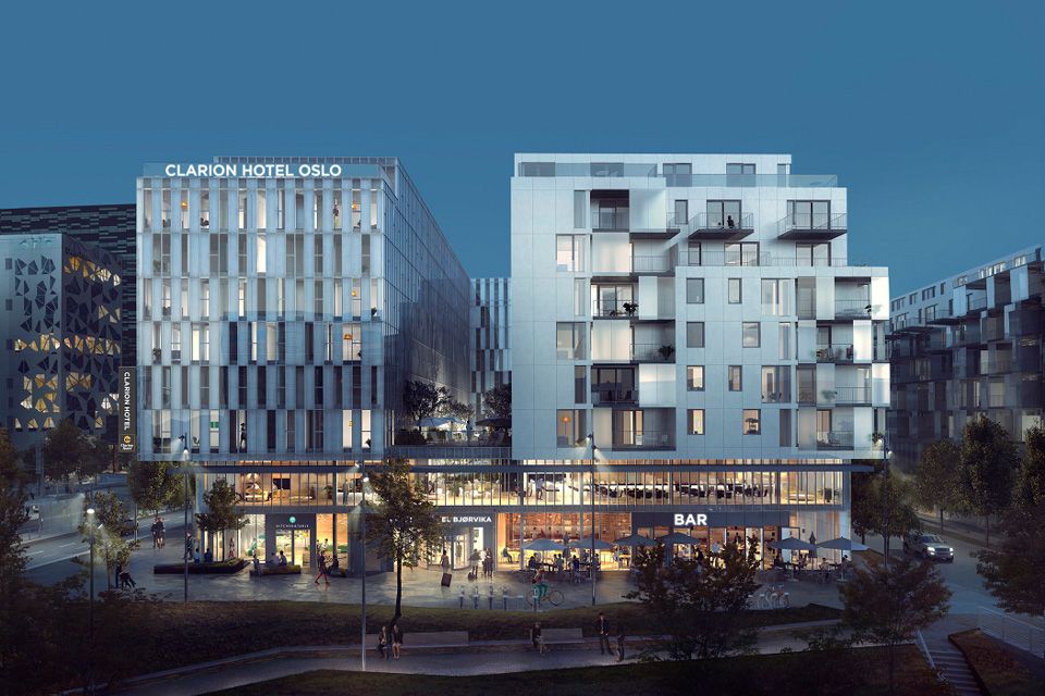 Clarion Hotel Oslo facade