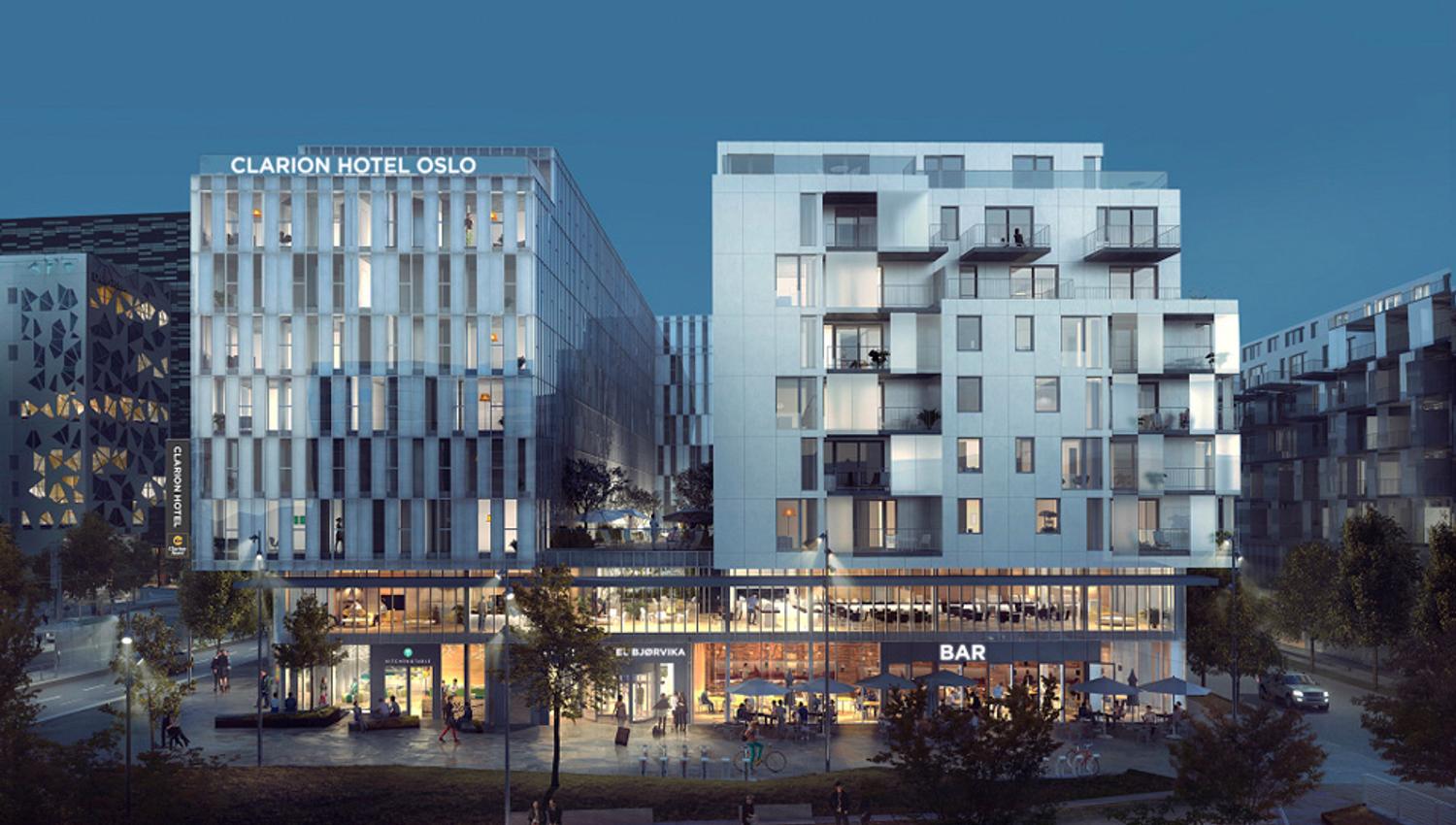 Clarion Hotel Oslo facade