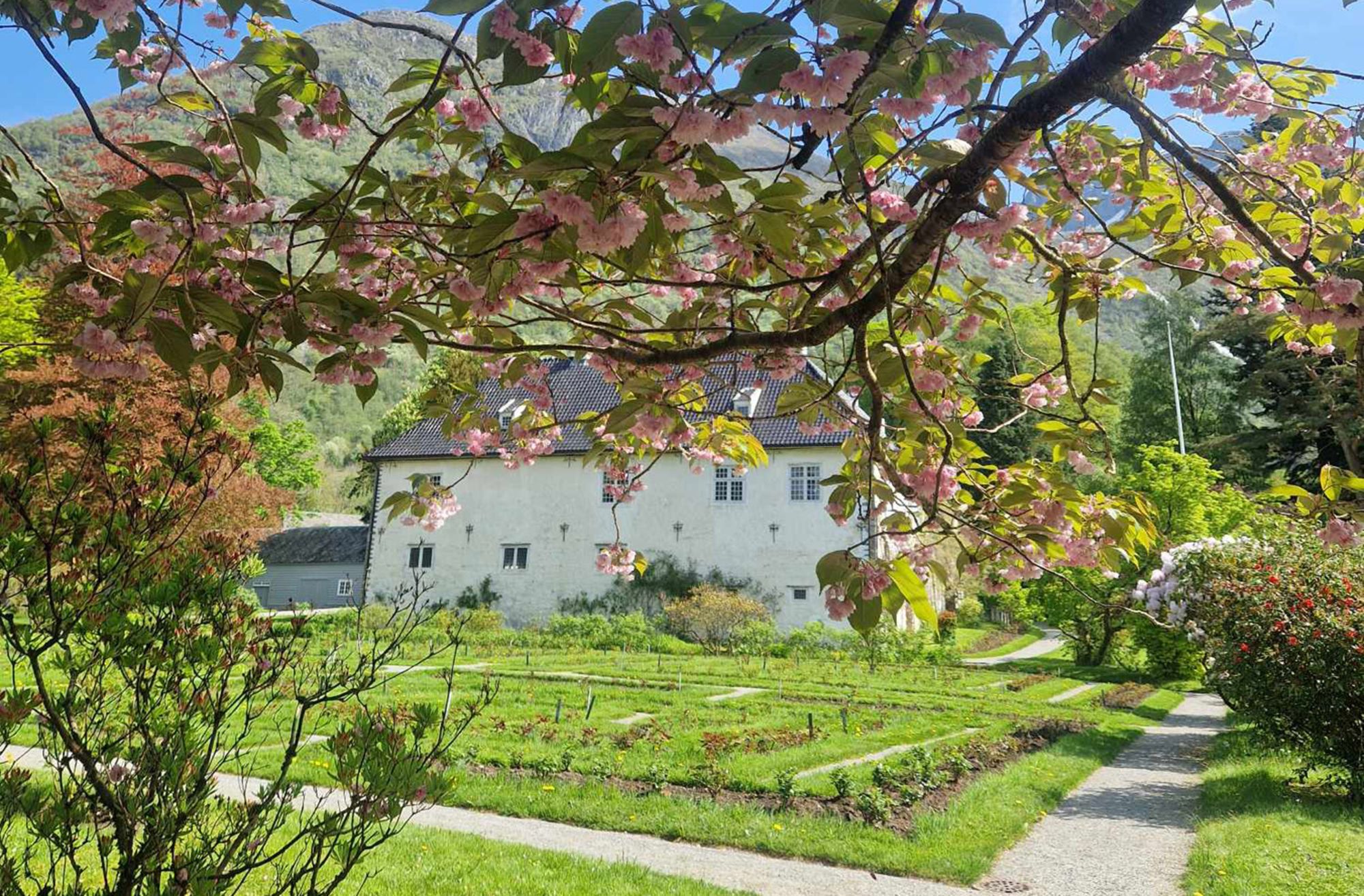 Baroniet Rosendal og Rosendal Have.