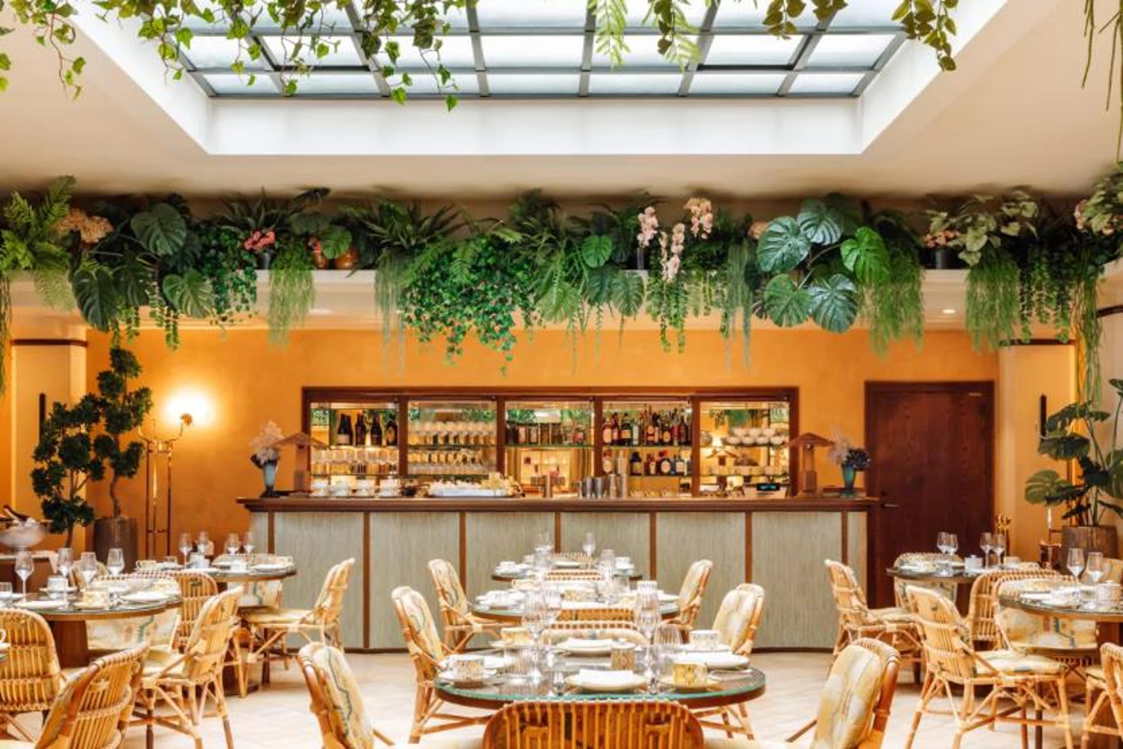 Light and airy interior.