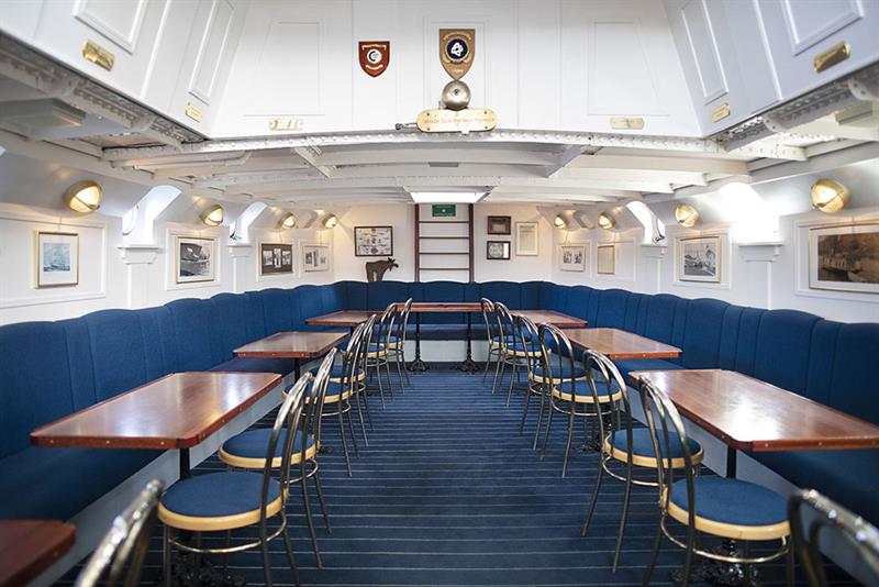 interior on board the MS Fram 