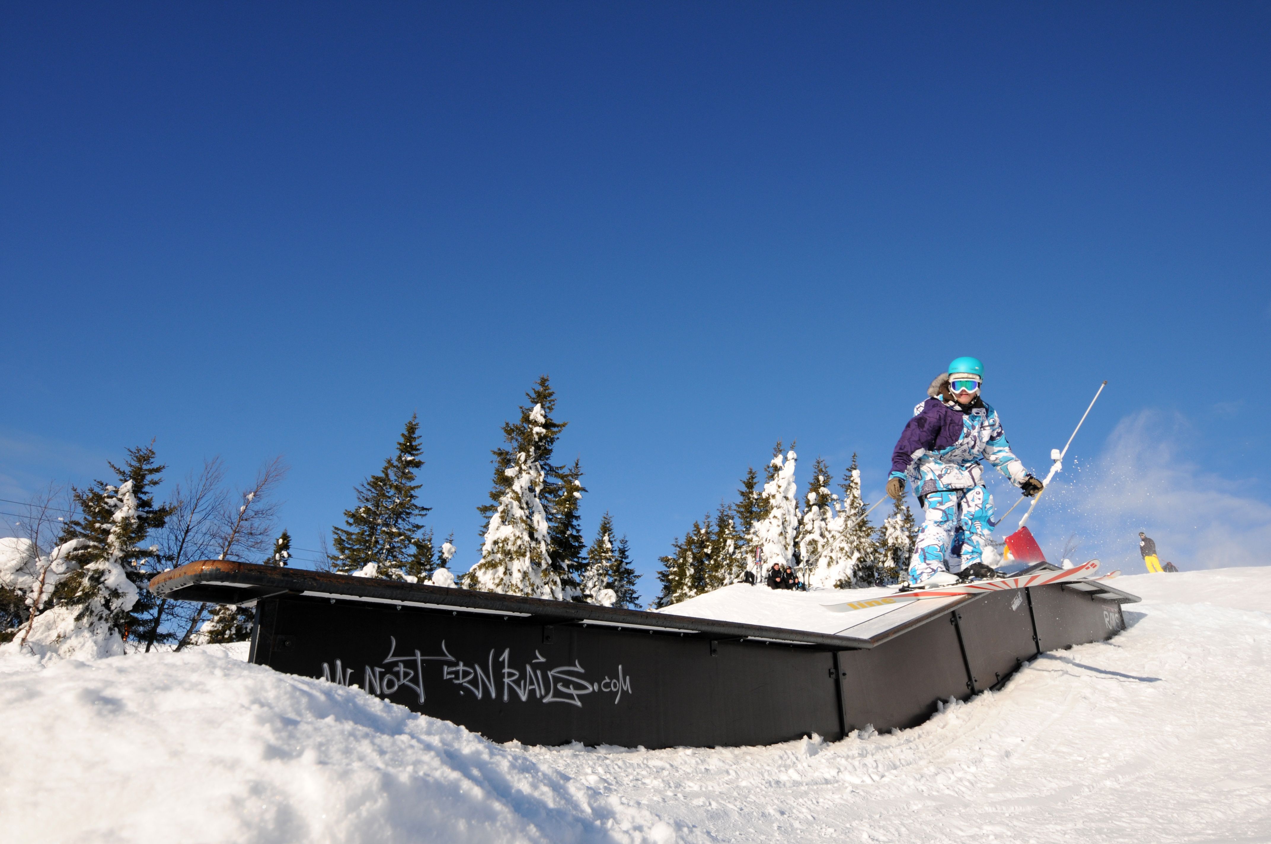 Rail park in Kvitfjell