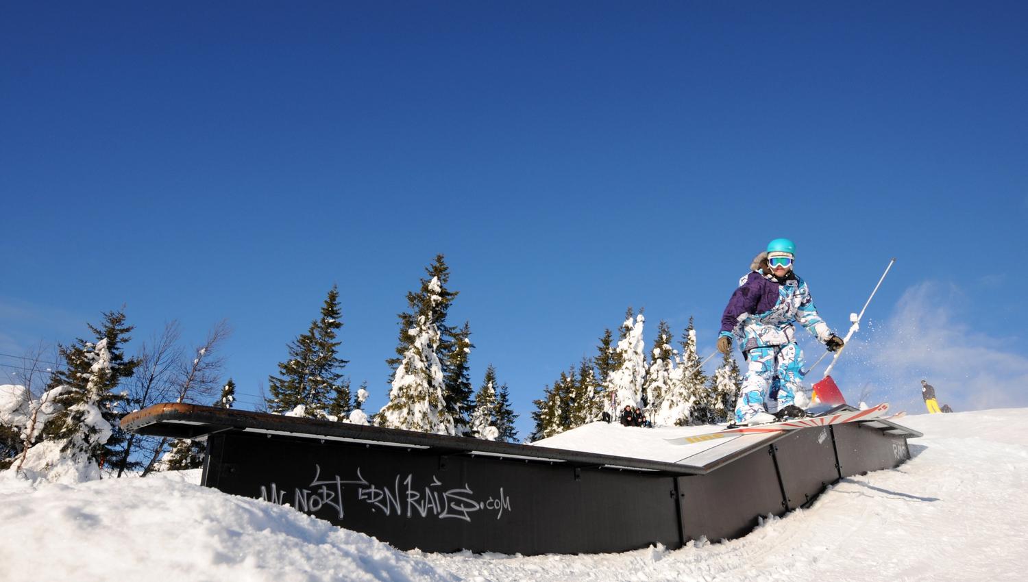 Rail park in Kvitfjell