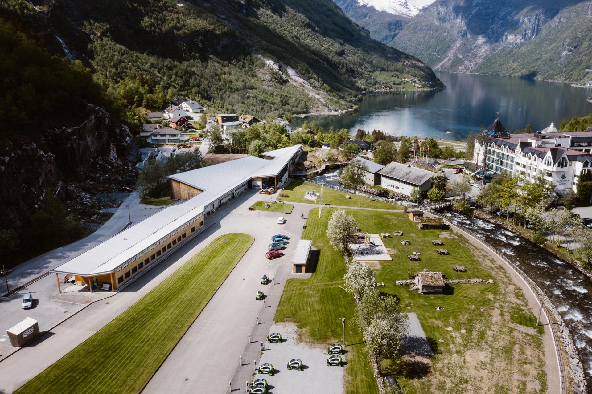 Norsk Fjordsenter i Geirangerfjorden