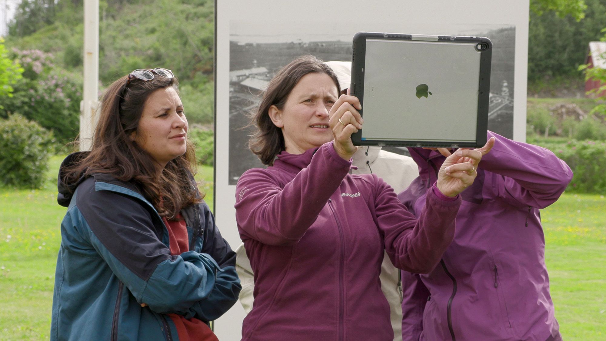 Digital omvisning på Falstadsenteret - Damer på tur