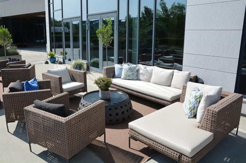 Seating lounge outside