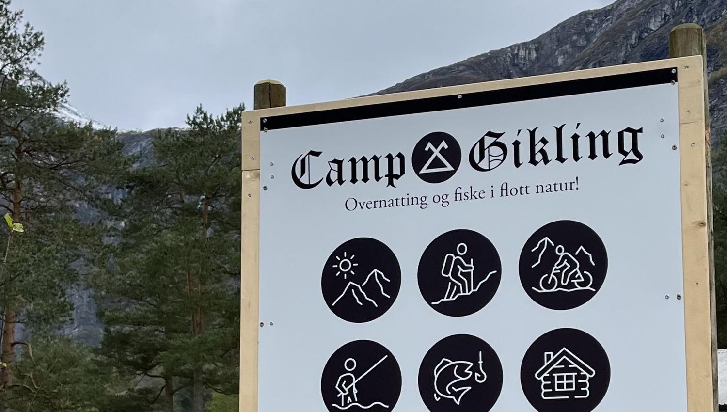 Overnatting og fiske i naturen