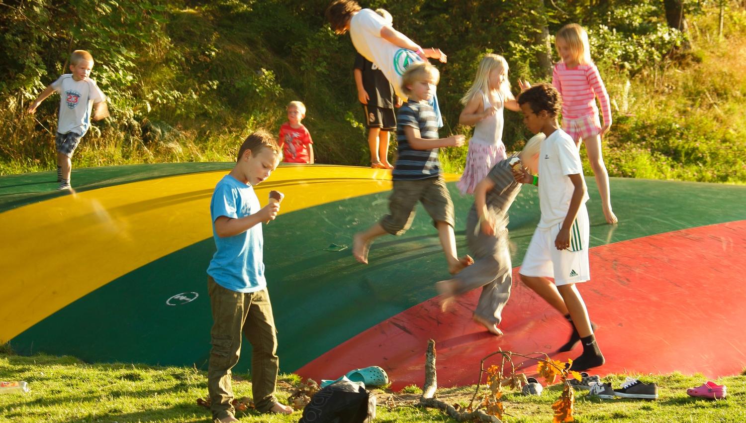 Sørlandet Feriesenter hoppeballong
