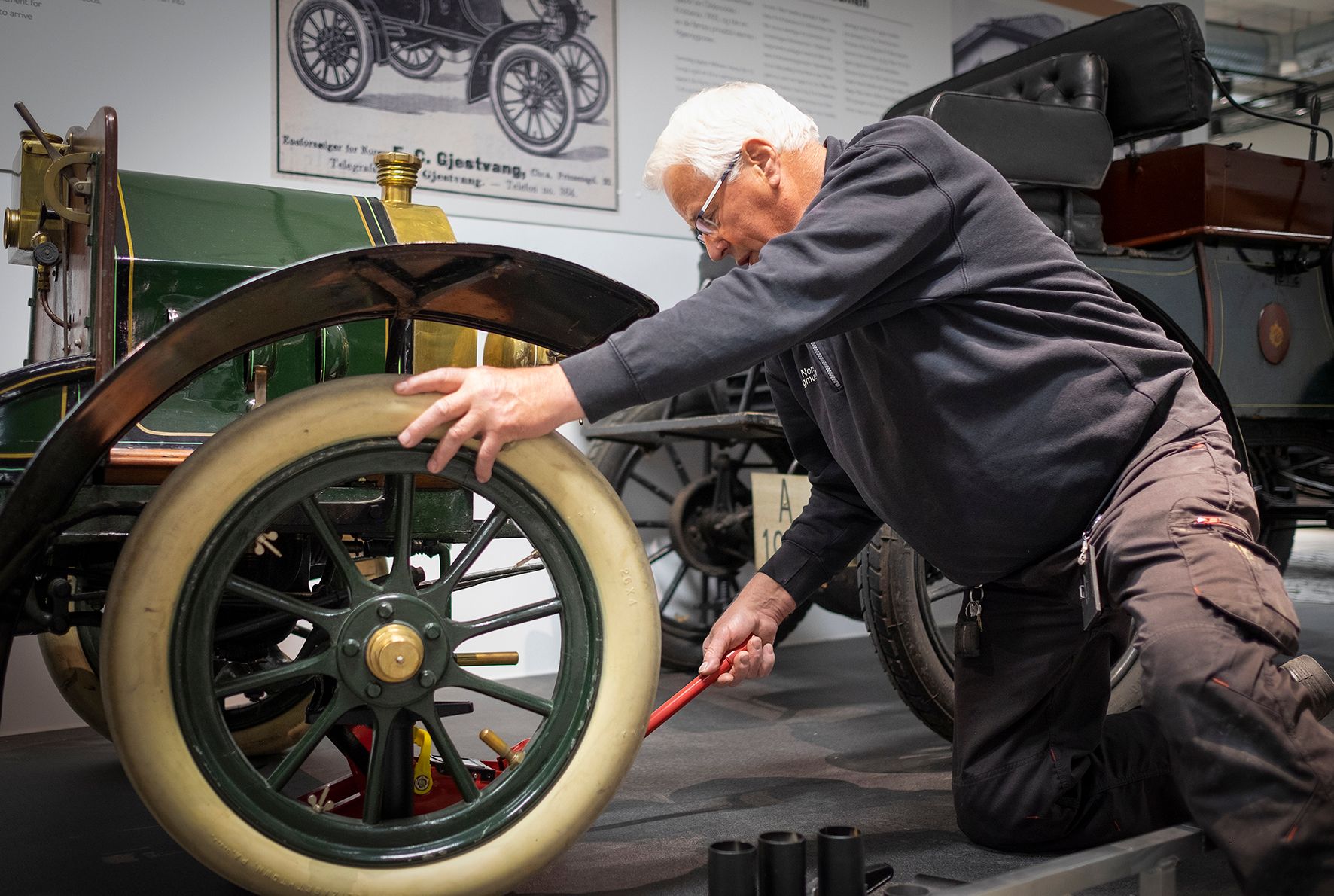 Repairs on an old car
