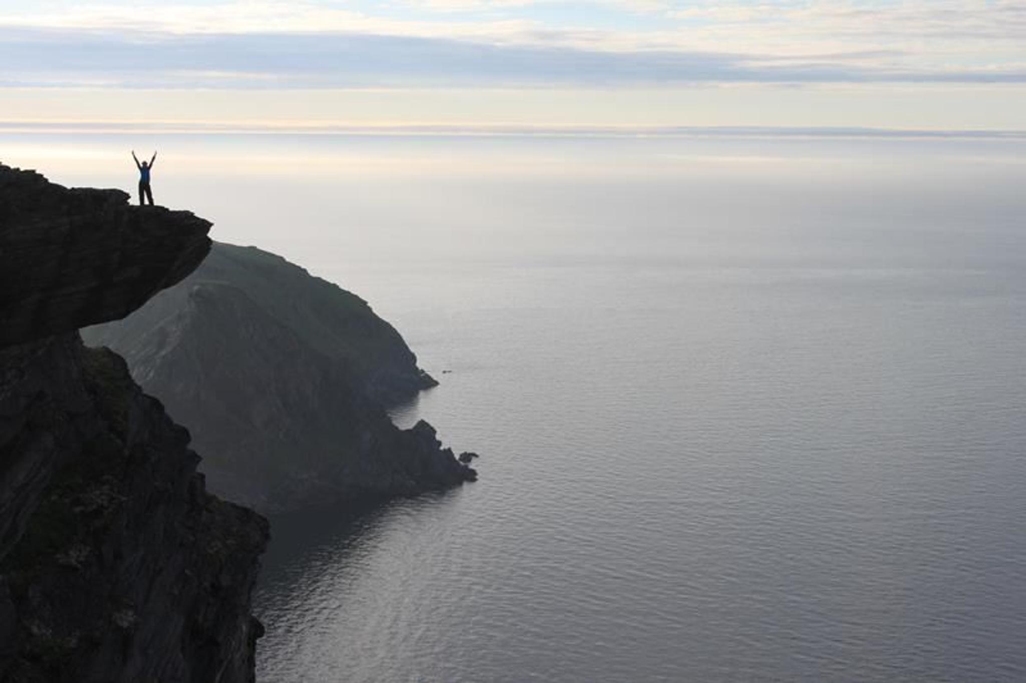 Tarhalsen på Sørøya Nordre. Klippe  