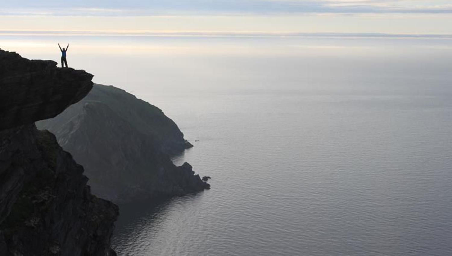 Tarhalsen på Sørøya Nordre. Klippe