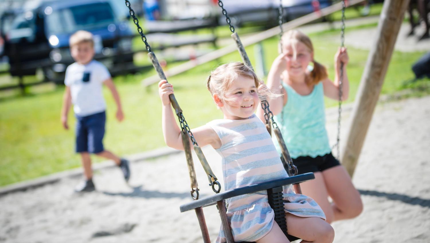 Playground at Mageli Camping
