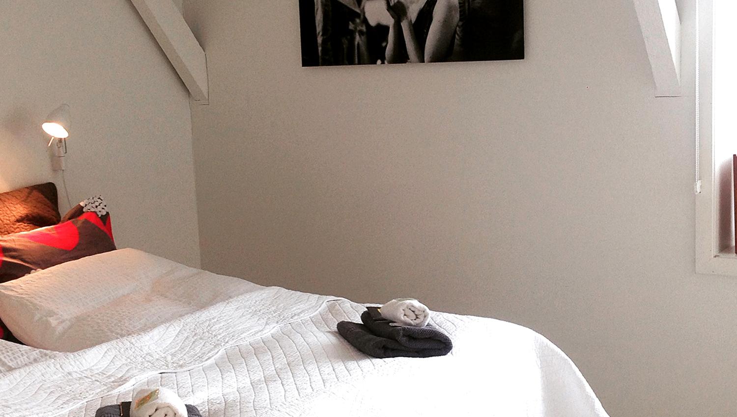 One of the rooms at Saga