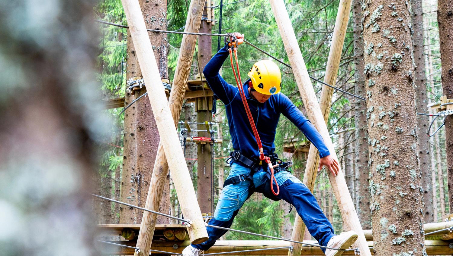Gjøvik Klatrepark - klatring og mestring for alle