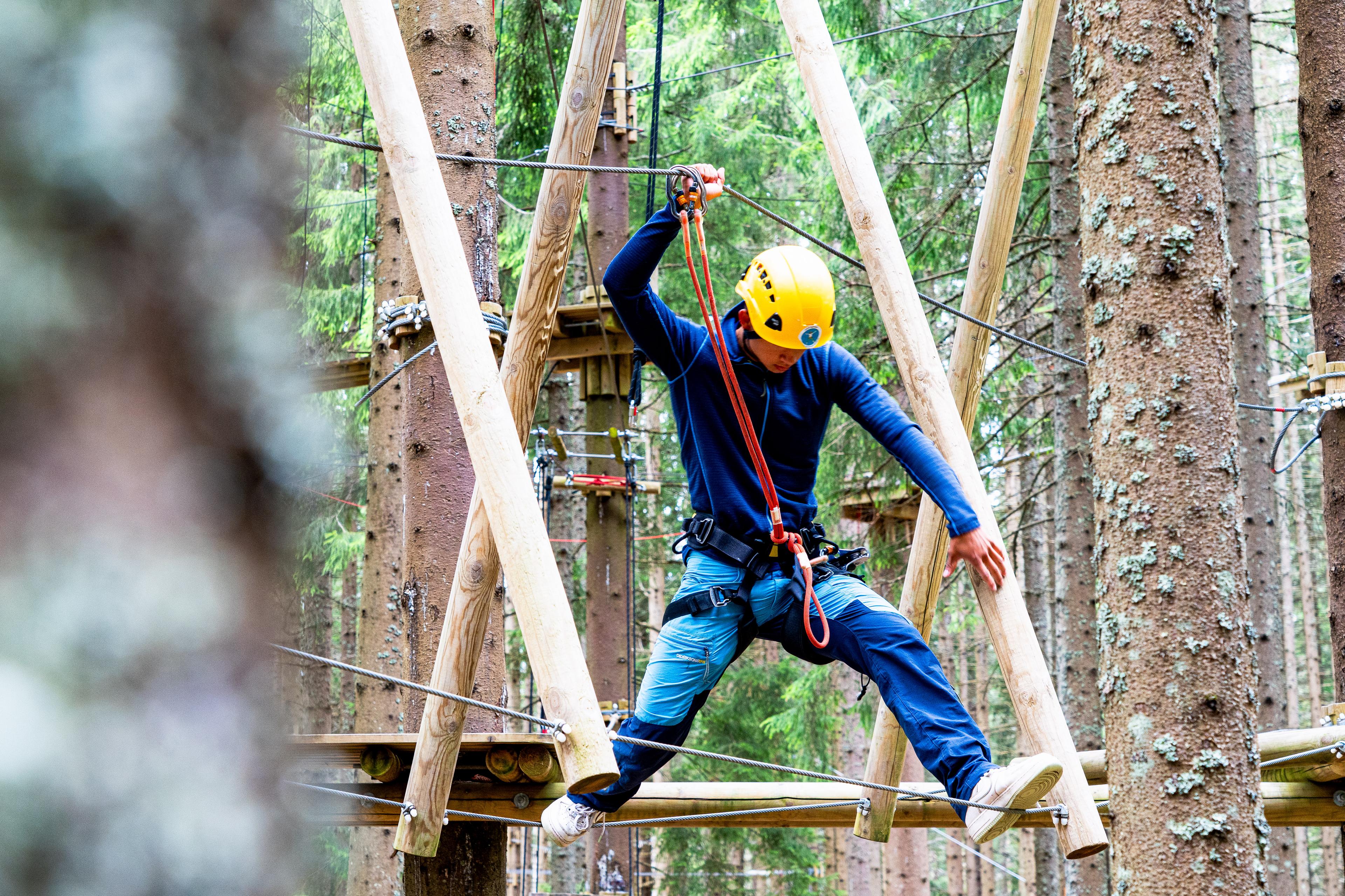 Gjøvik Klatrepark - klatring og mestring for alle