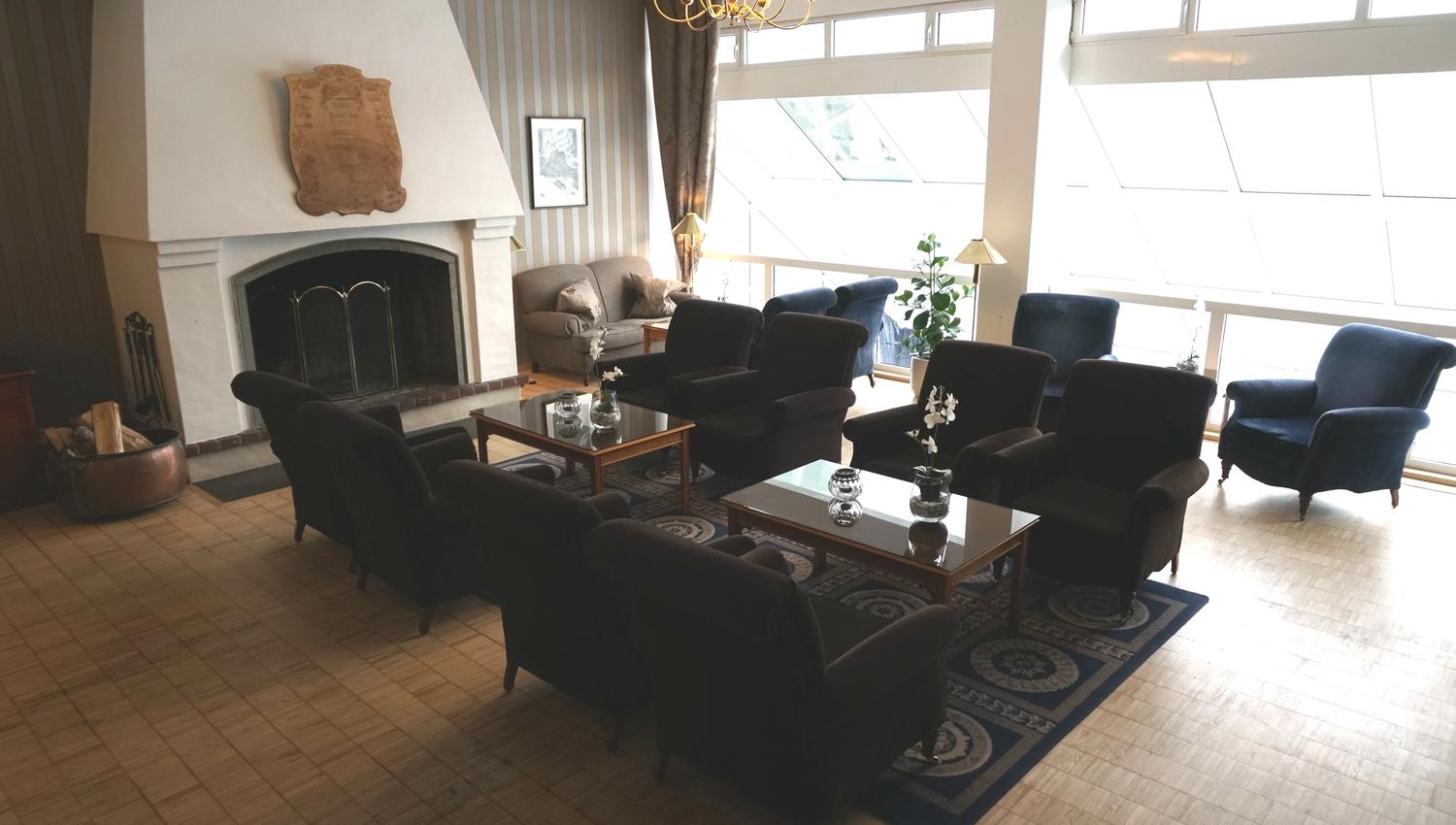 Sofagruppe på Brakanes Hotel