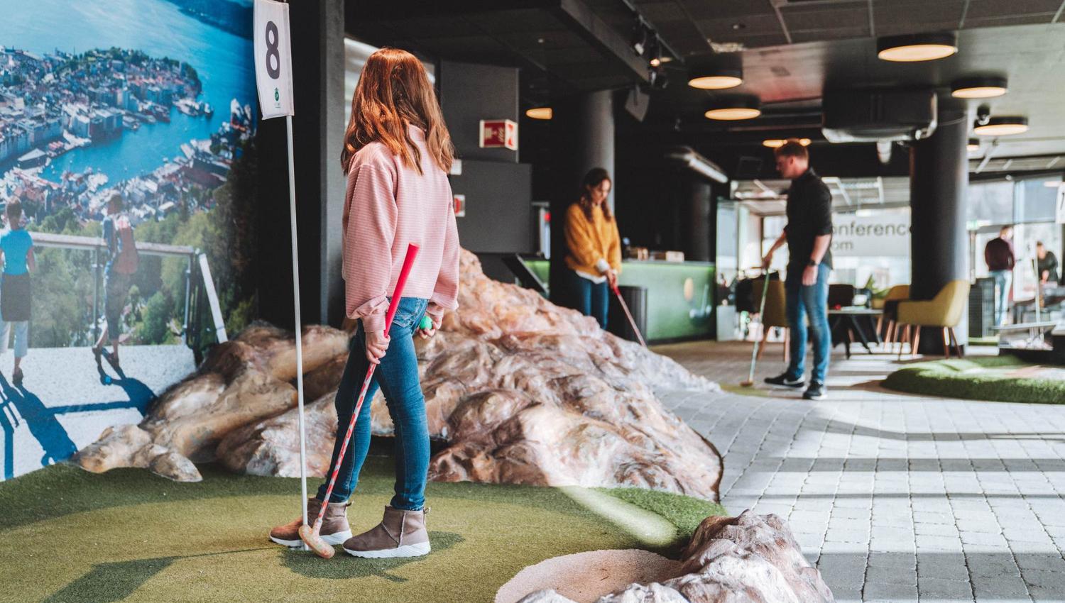 Minigolf i Bergen på Vestkanten