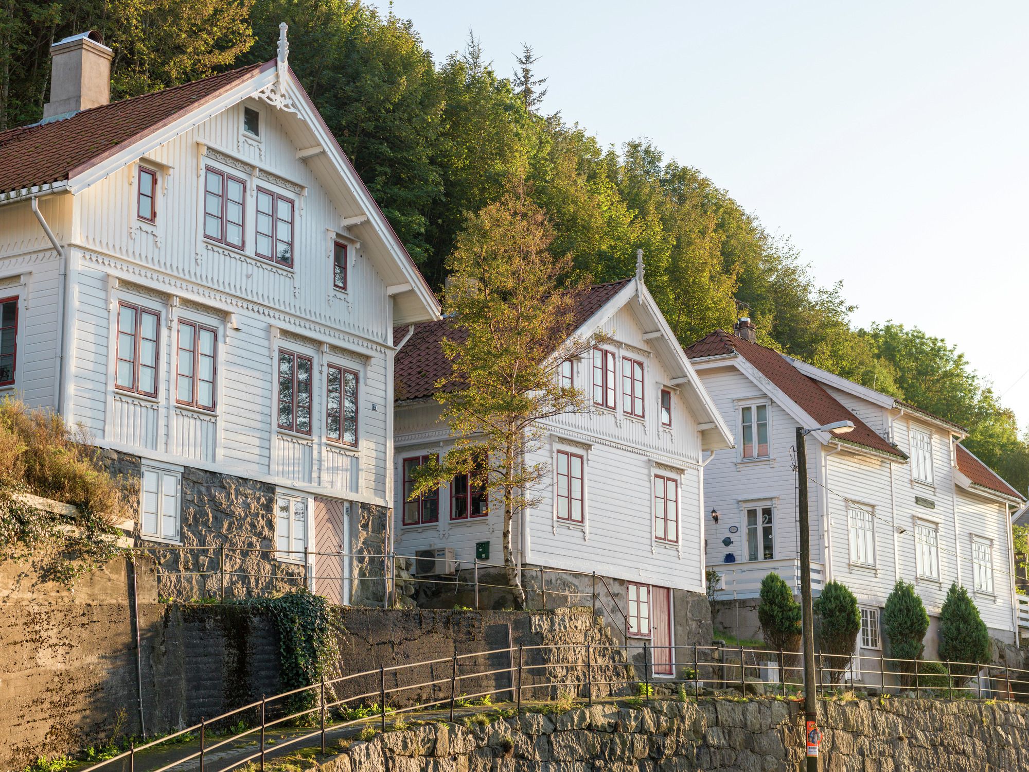 Trehusbebyggelsen i Egersund sentrum