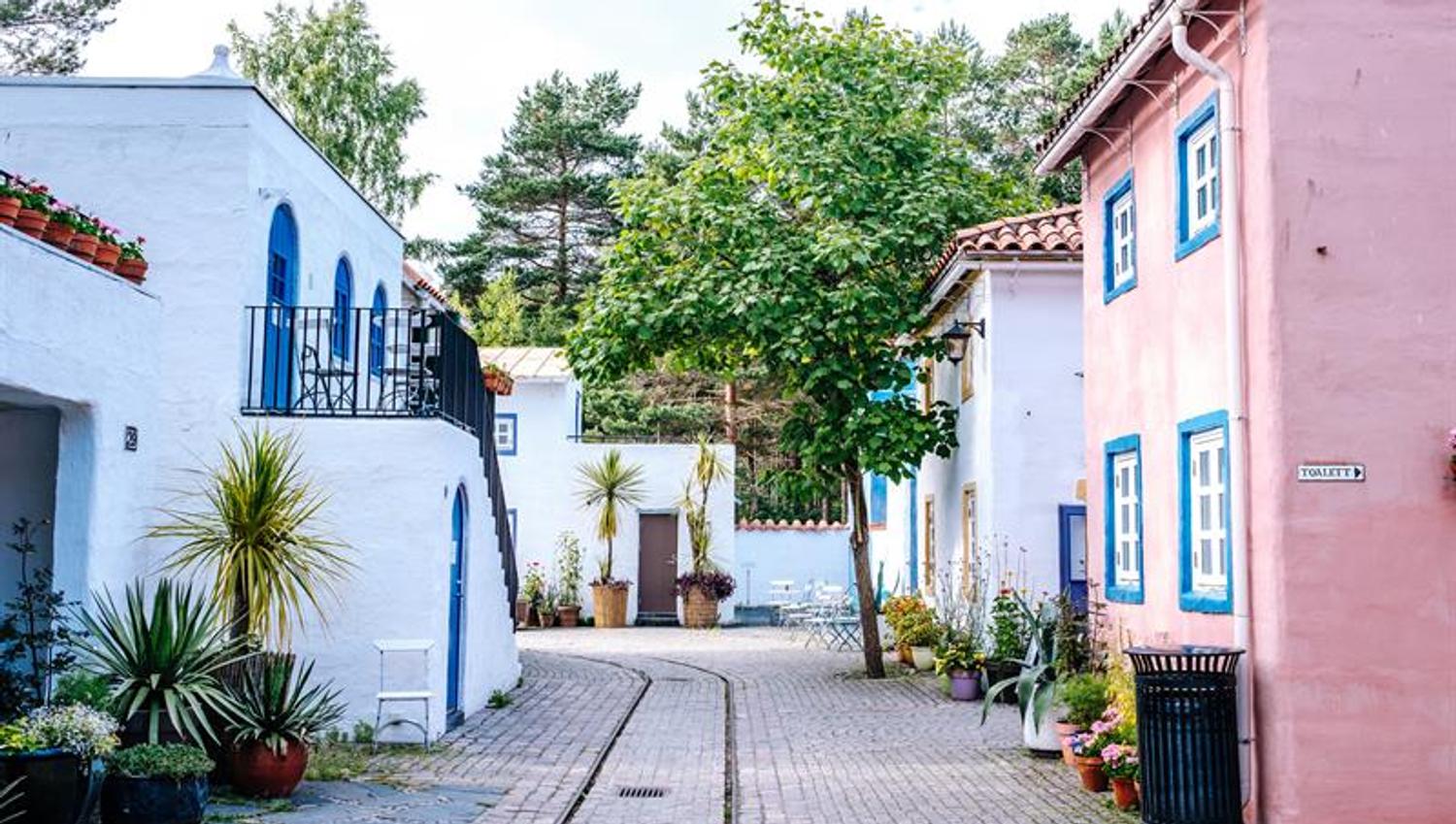 Gate i Kardemomme By i Dyreparken i Kristiansand