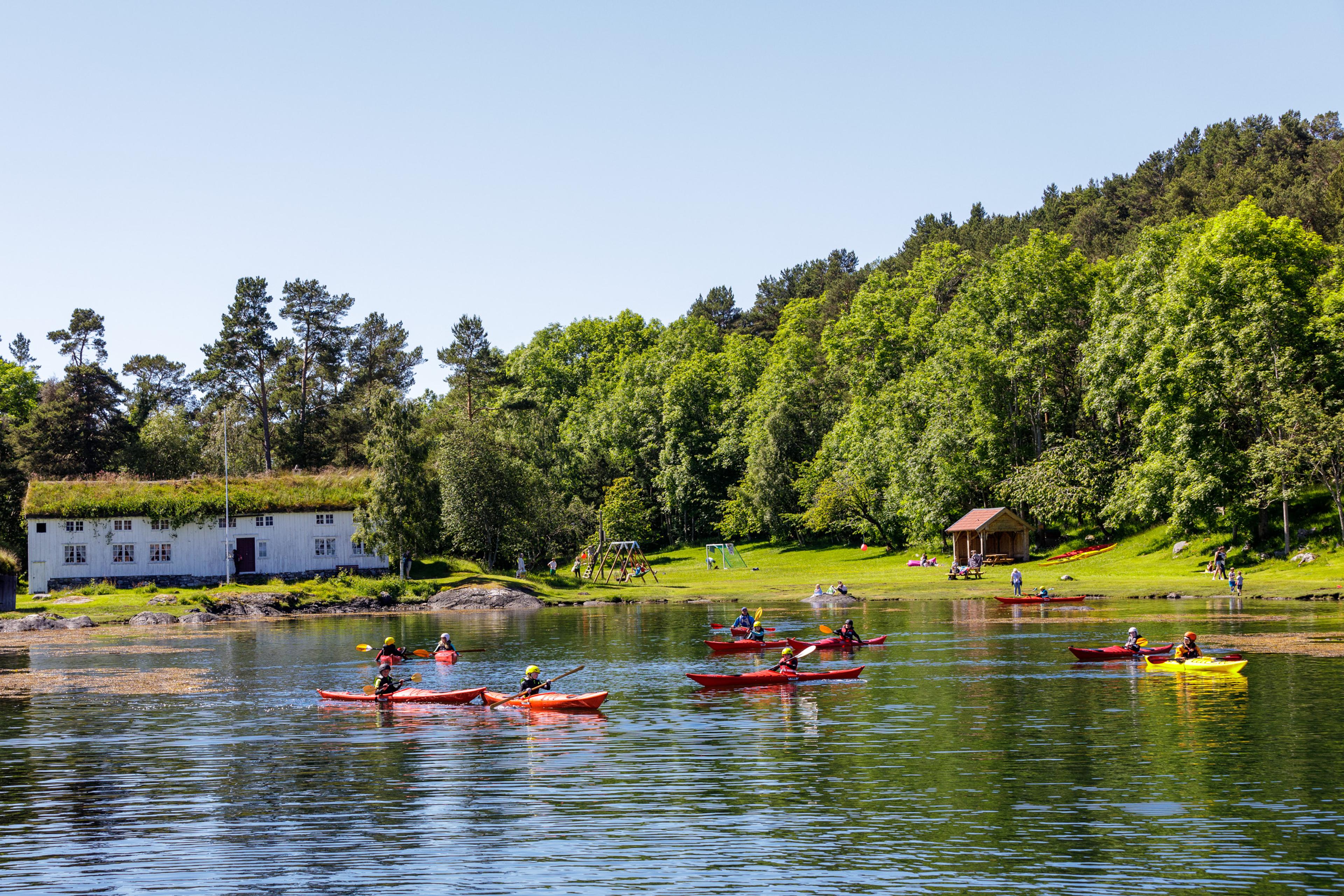 Bootsfahrt von Molde zur Insel Hjertøya