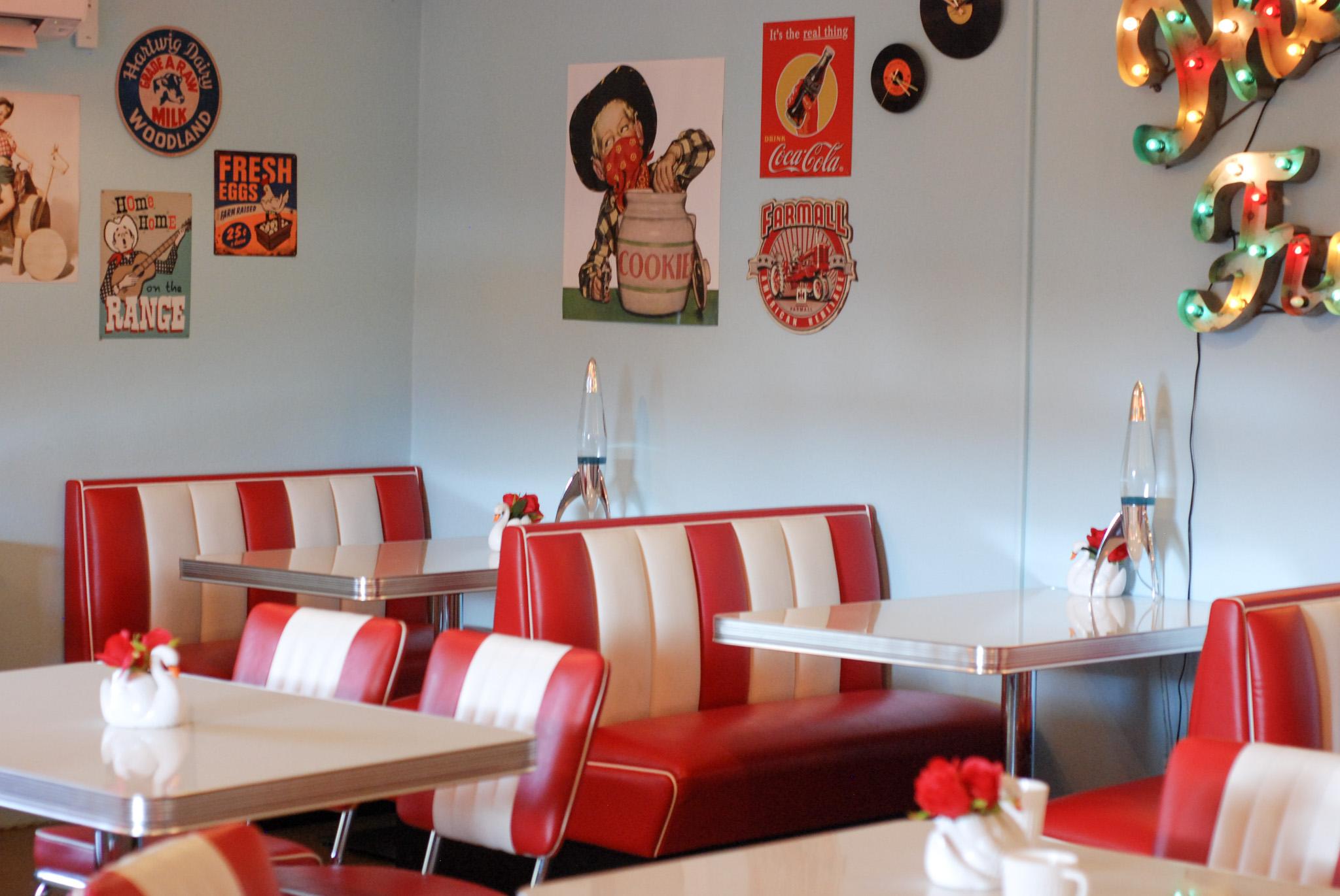 interior from the cafe