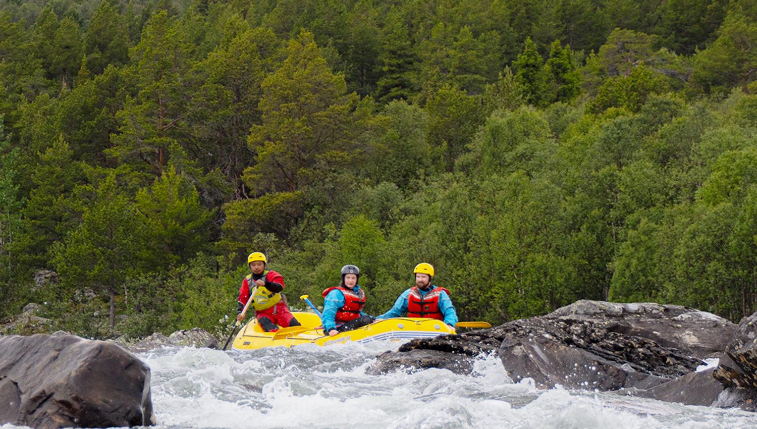 rafting in Dagali near Geilo