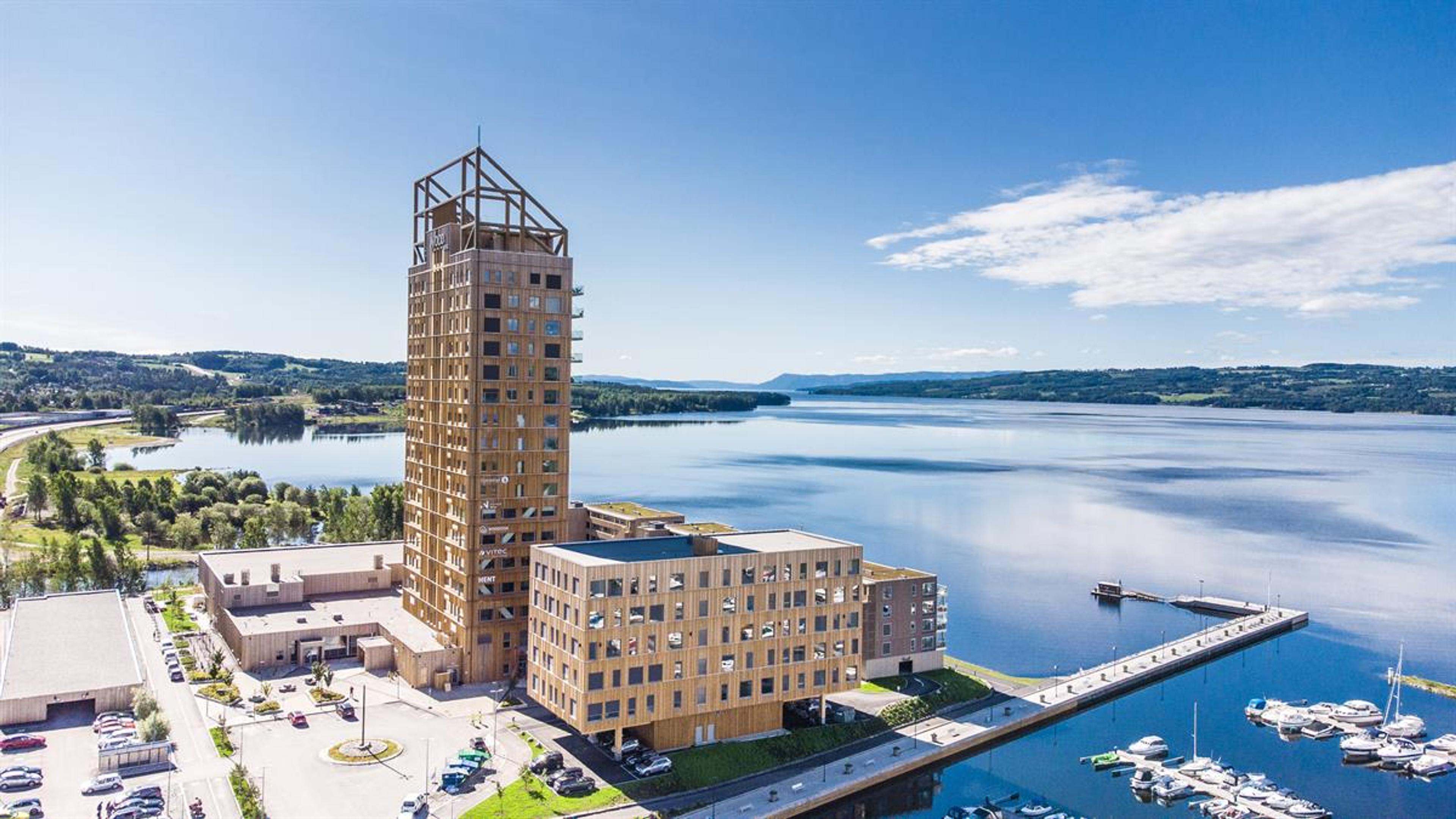 Wood Hotel in Brumunddal