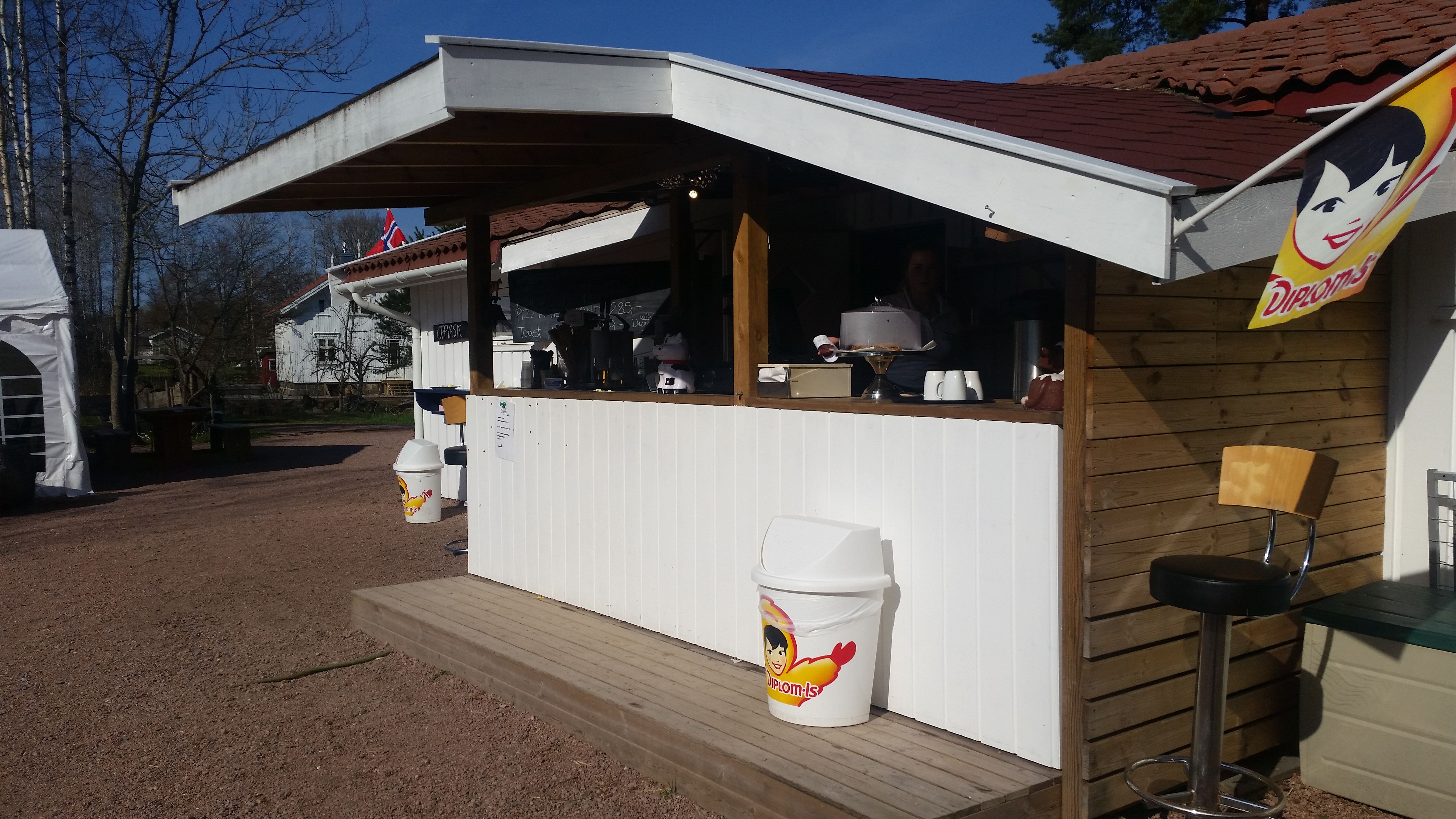 Dagros kafé kiosk