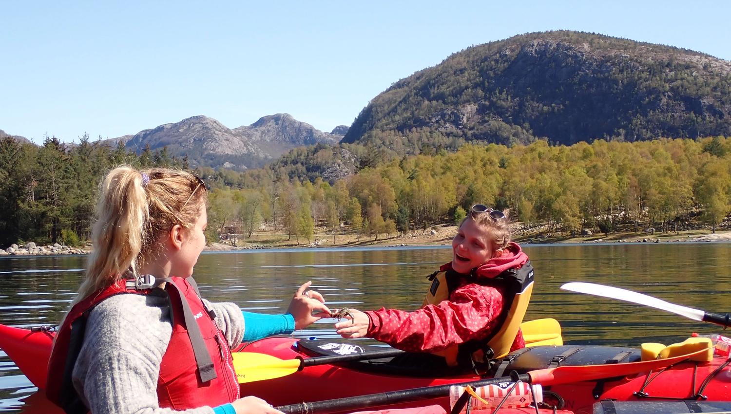 2 day guided kayaking tour in Oygarden
