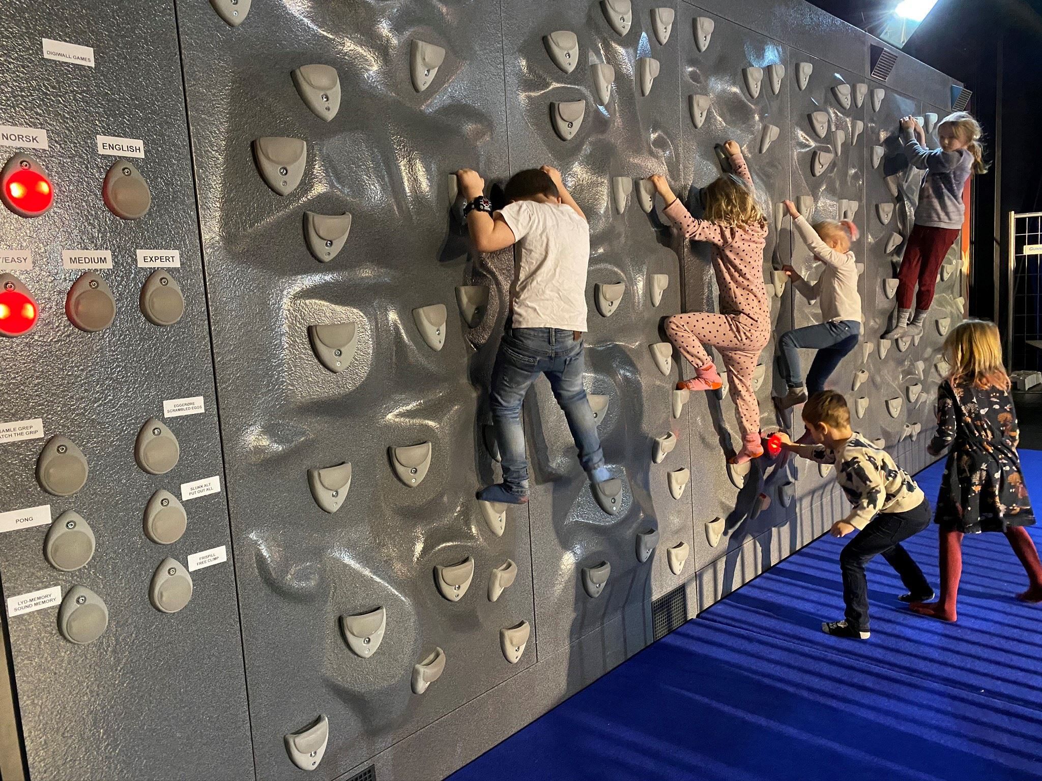 Andøya Space Center klatrevegg