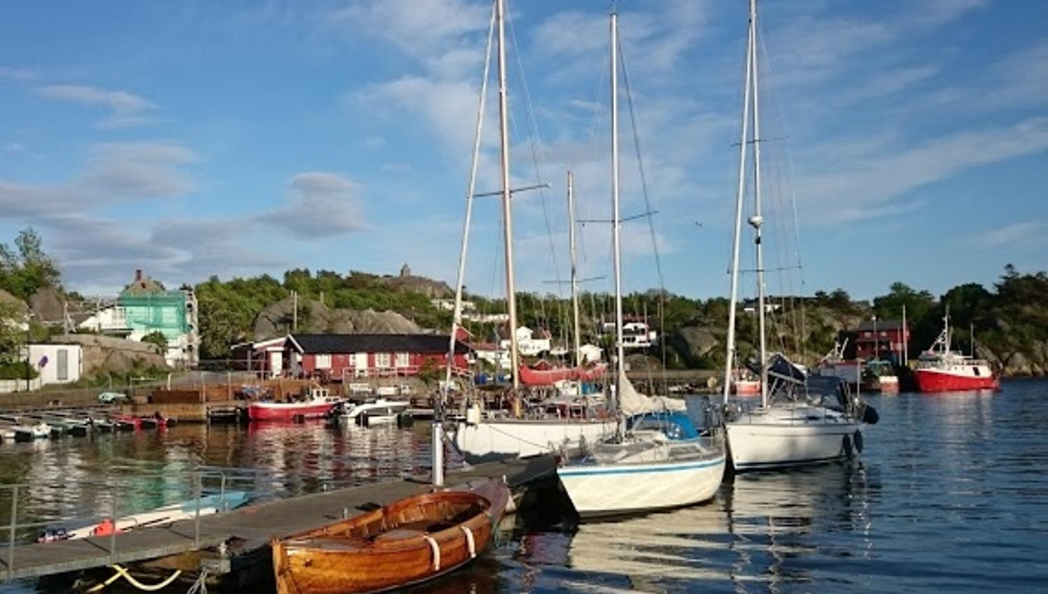 Seilbåter på havna