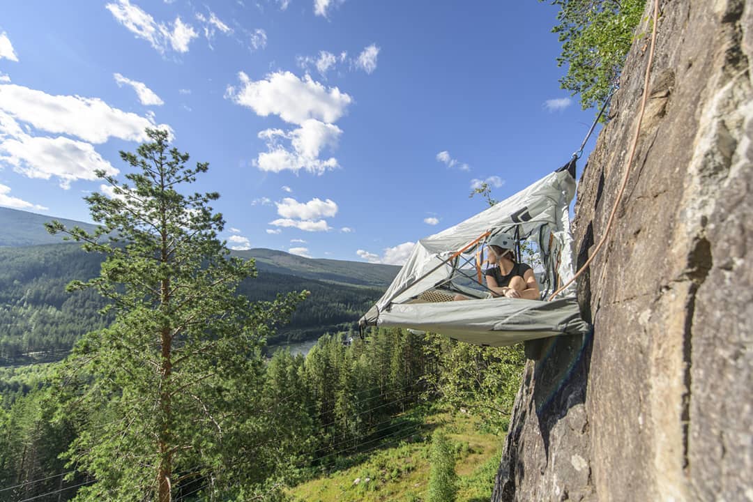Climbing in Ål in Hallingdal