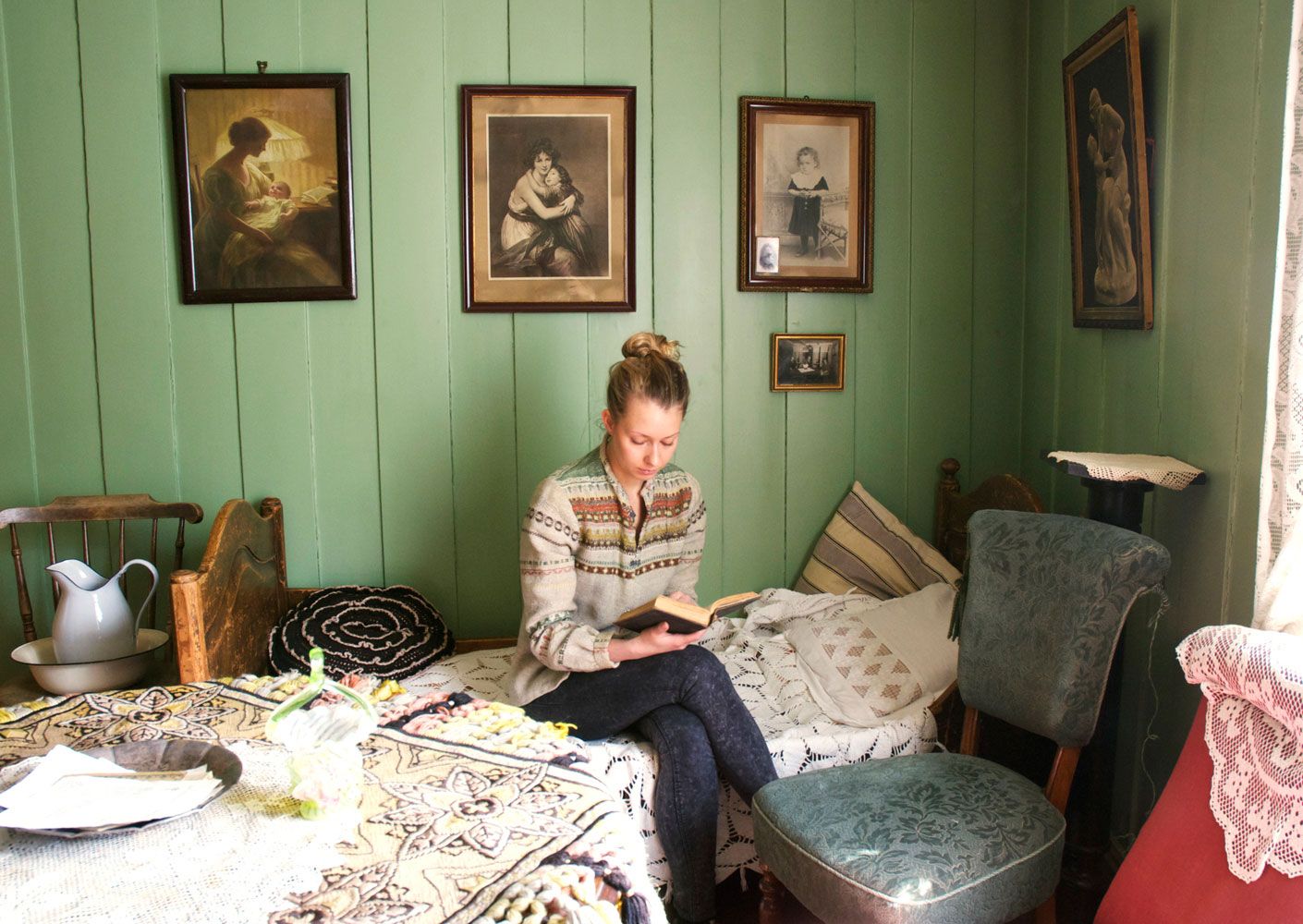 Detail from a workers´apartment. Labour Museum in Oslo
