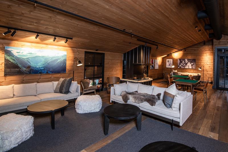 bibliotek på Gaustablikk fjellresort